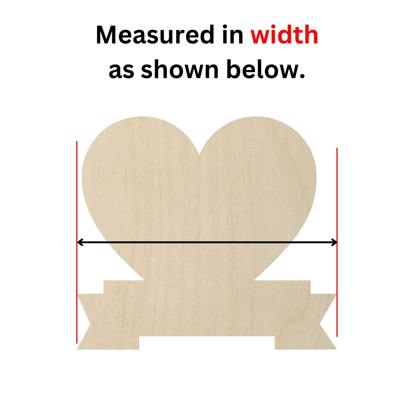 a piece of wood with a heart cut out of it