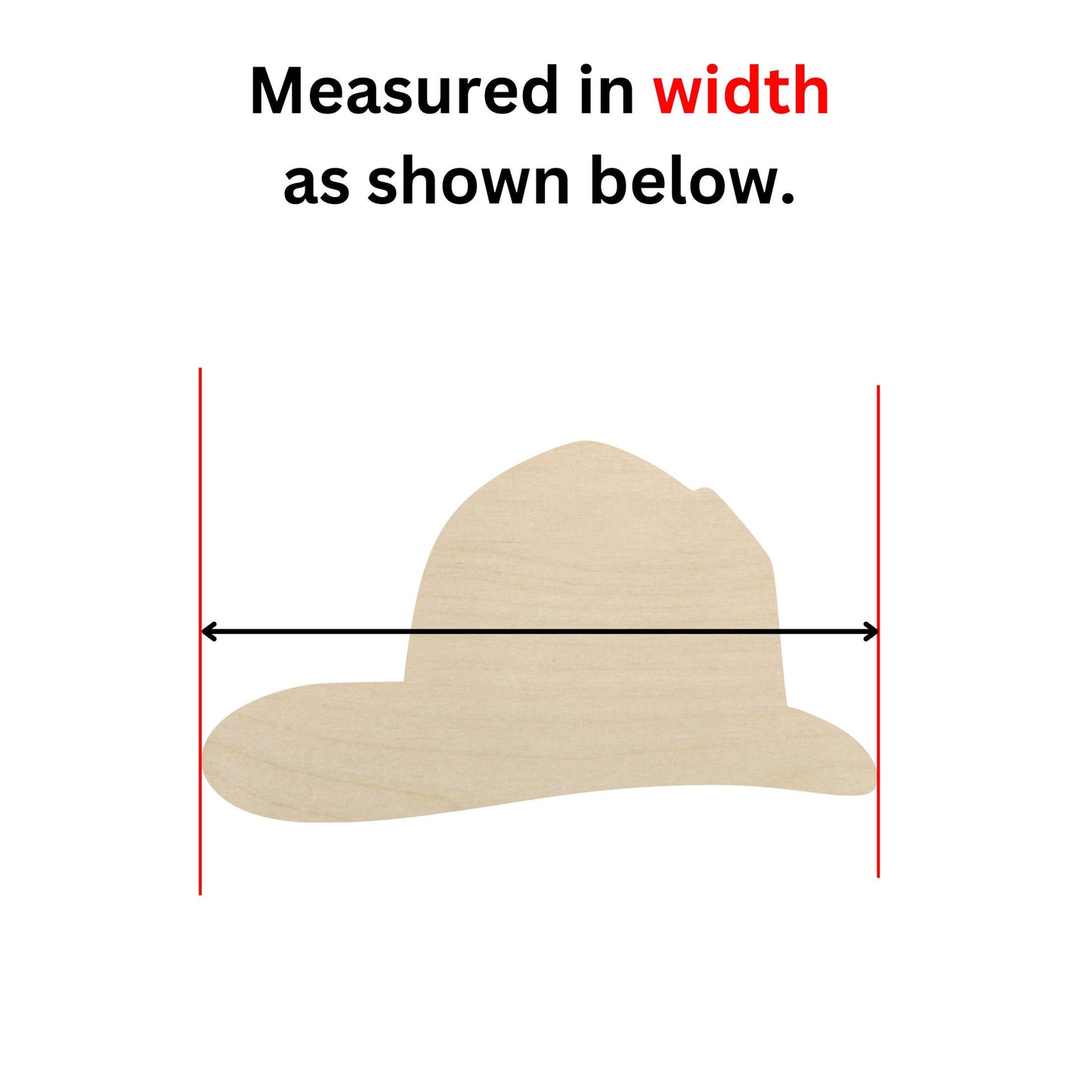 a drawing of a hat with a line going through it