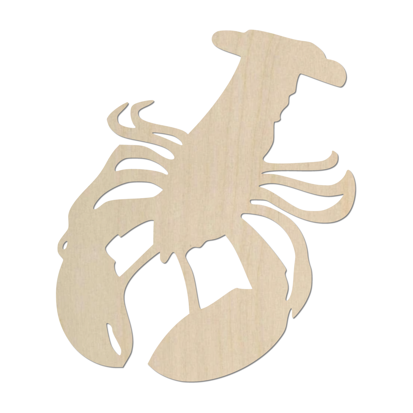 a cutout of a scorpion on a white background