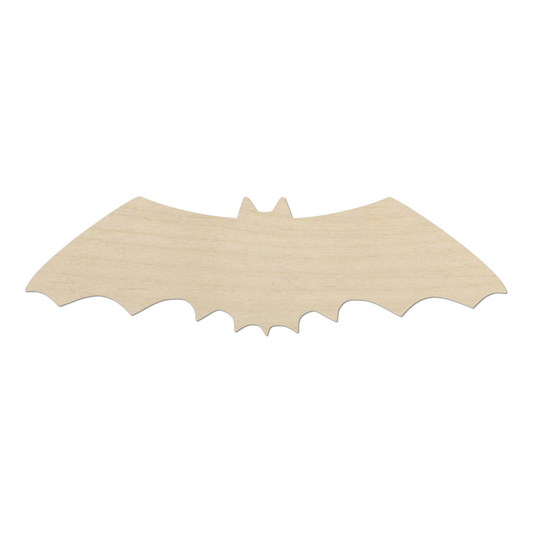 Wooden Bat Shape 04- DIY Craft