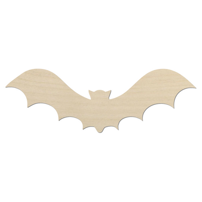 Wooden Bat Shape 07- DIY Craft