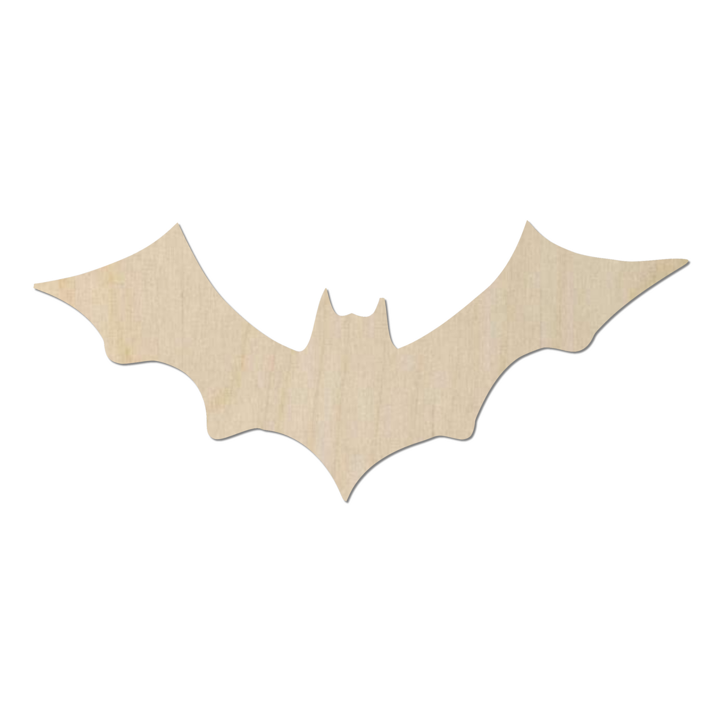 Wooden Bat Shape 06- DIY Craft