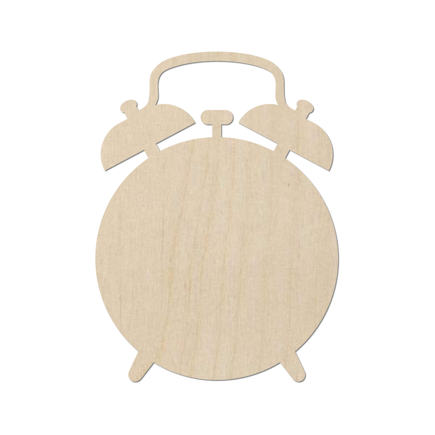 Wooden Alarm Clock Shape