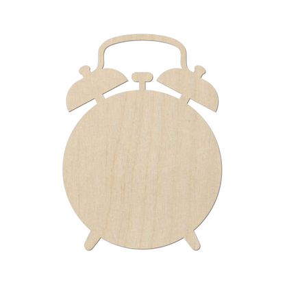 Wooden Alarm Clock Shape