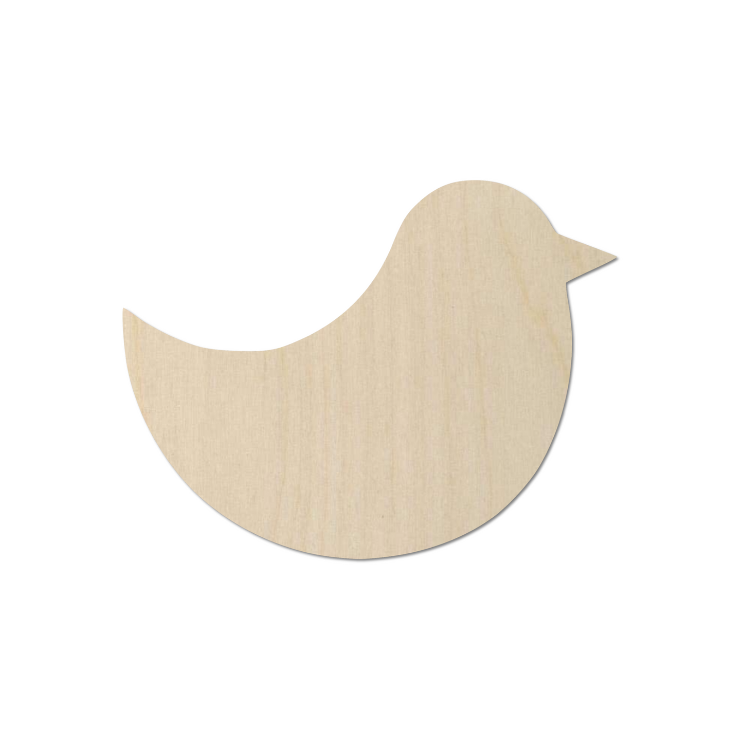 Wooden Bird Shape - DIY Craft