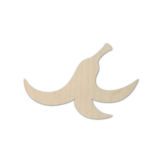 Wooden Banana Peel Shape - DIY Craft