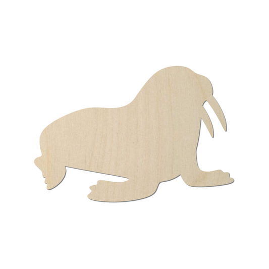 Wooden Walrus - DIY Craft