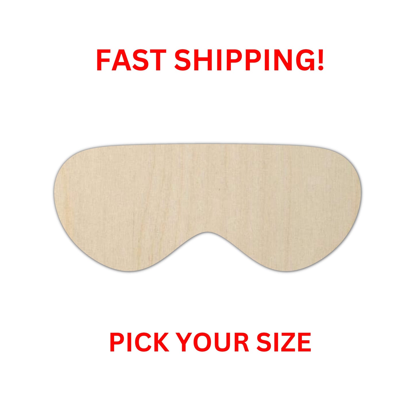 Wooden Eye Mask Shape | Eye Mask Cutout | Craft Supplies | Wholesale Bulk | DIY Crafting