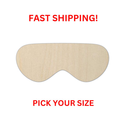 Wooden Eye Mask Shape | Eye Mask Cutout | Craft Supplies | Wholesale Bulk | DIY Crafting