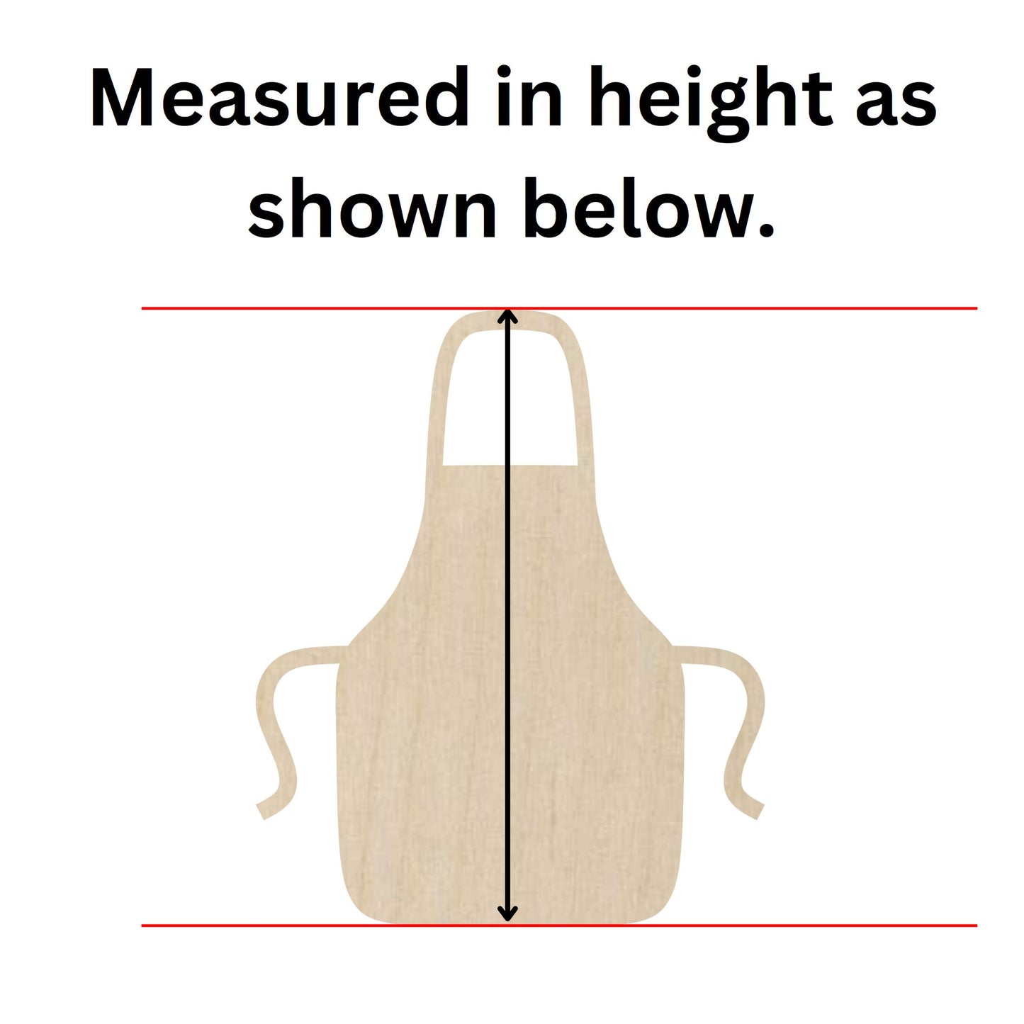 Wooden Apron Shape