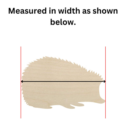 Wooden Hedgehog Shape | Hedgehog Wood Cutout Shape | Laser Cut Blanks | DIY Craft Blanks | Bulk Wholesale