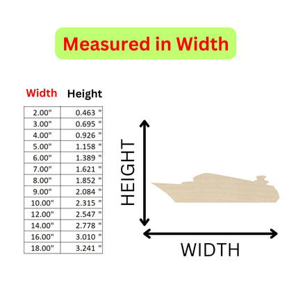 a diagram showing the height of a wooden boat