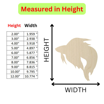 a height chart for a wooden dolphin