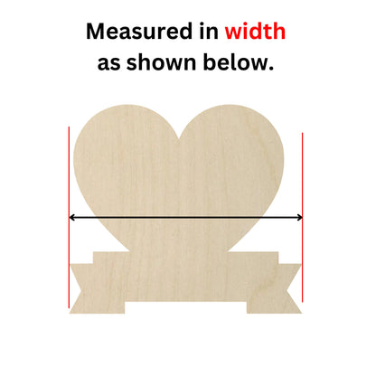a piece of wood with a heart cut out of it