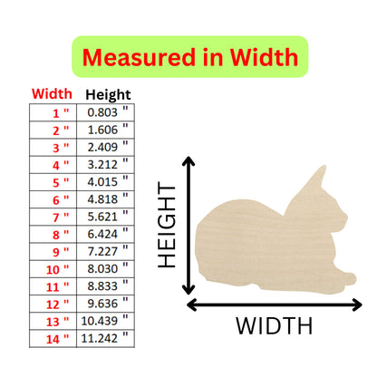 the measurements of a wooden rabbit