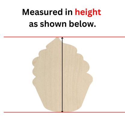 a piece of wood with measurements for it