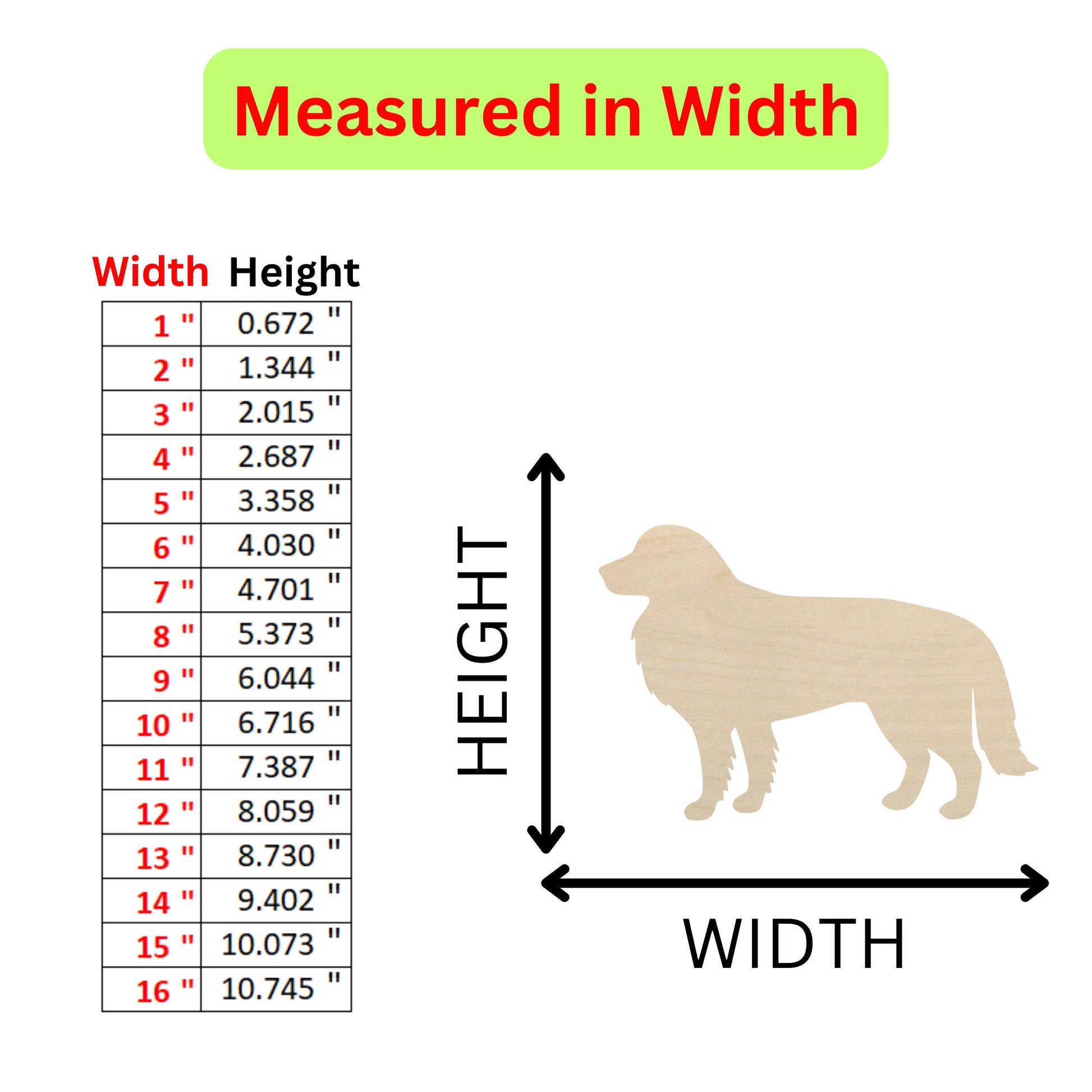 a wooden ruler with a dog on it