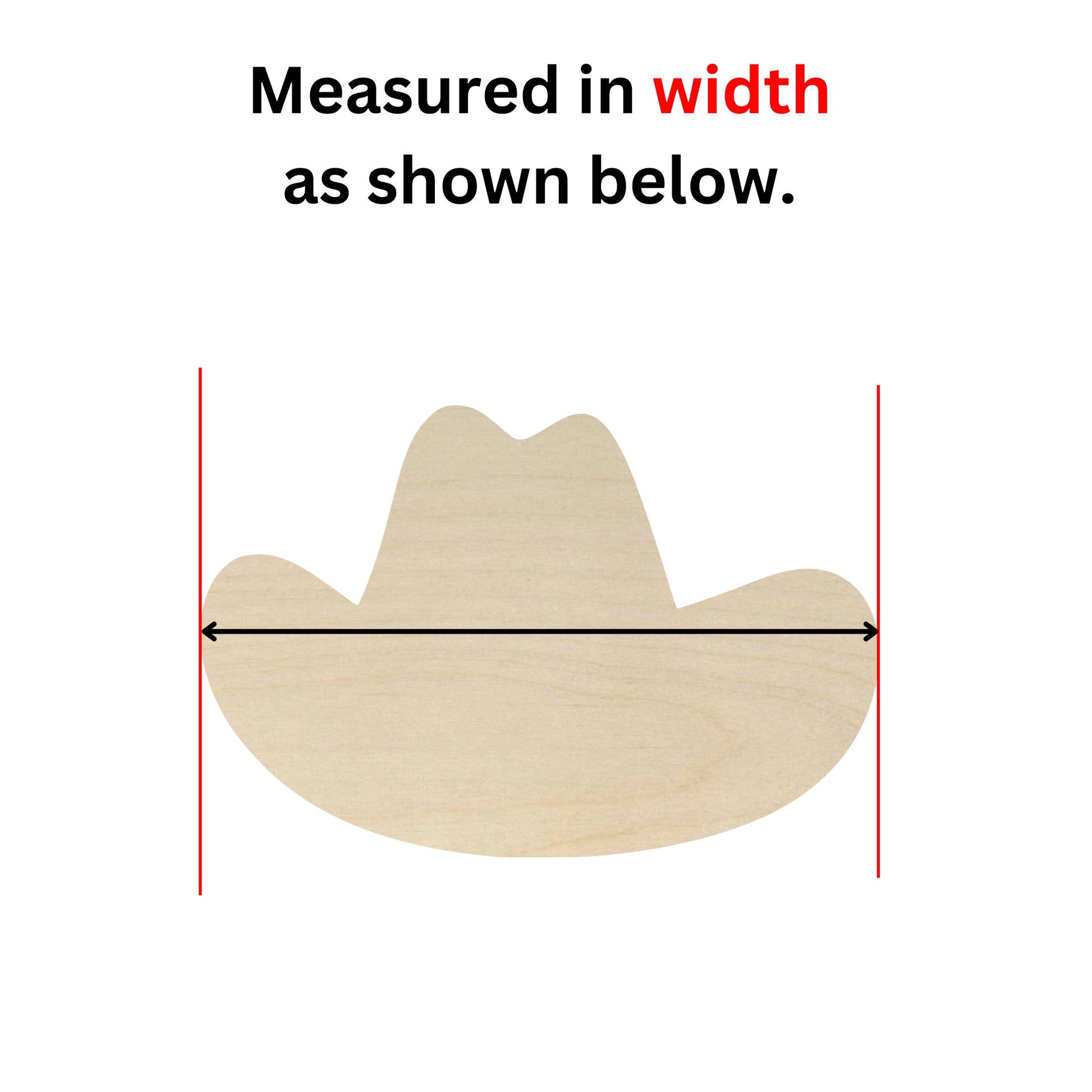 a picture of a wooden cowboy hat