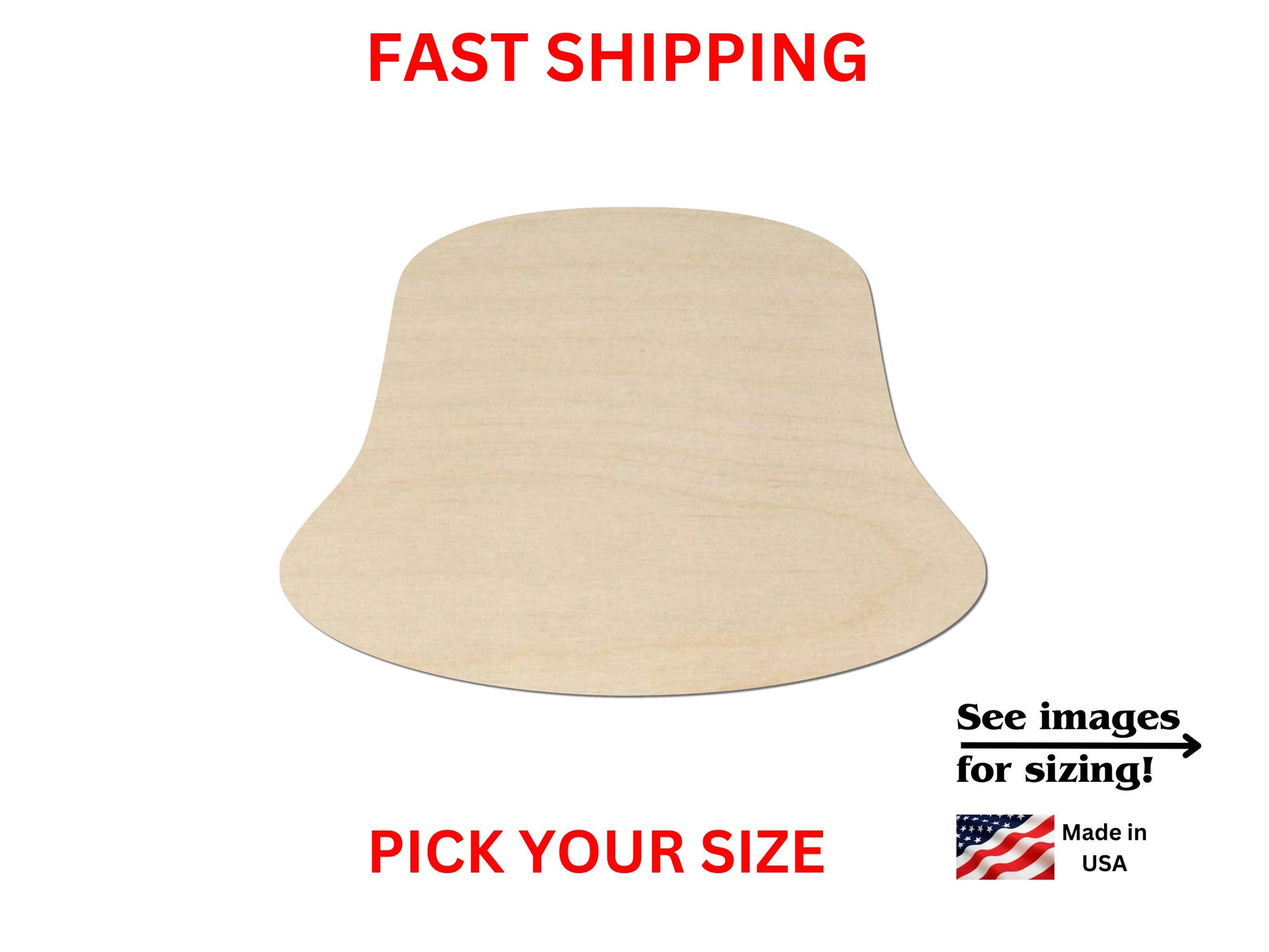 a wooden cutting board with the words fast shipping on it