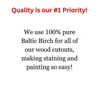 Unfinished Wooden Arizona State Shape | USA State Cutout | Crafting Supplies | Bulk States