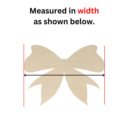 a drawing of a wooden bow with measurements