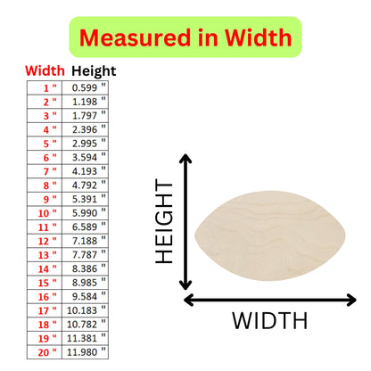 the height of a wooden board with measurements