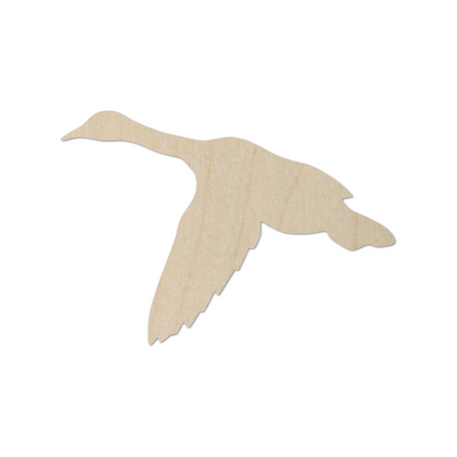 Wooden Duck Shape 03  - DIY Craft