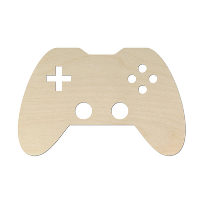 Wooden XBox Gaming Controller Shape - DIY Craft