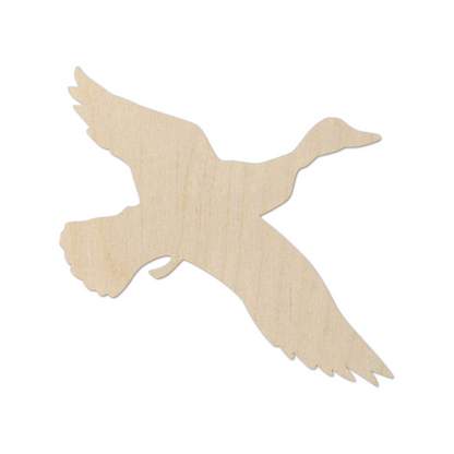 Wooden Goose Shape 01- DIY Craft