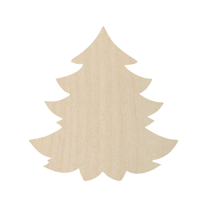 Wooden Christmas Tree Shape- DIY Craft