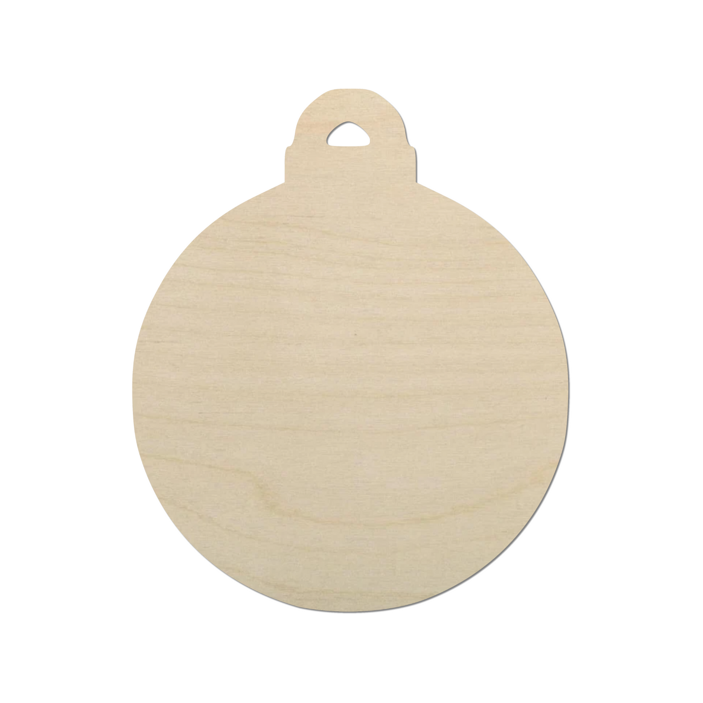 Wooden Christmas Ornament Wood Shape   - DIY Craft