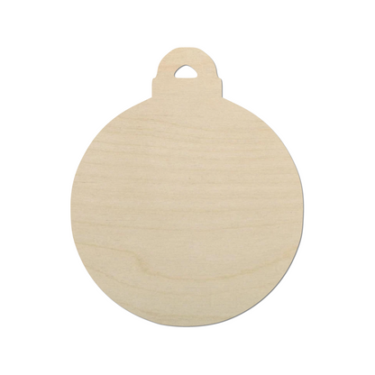 Wooden Christmas Ornament Wood Shape   - DIY Craft