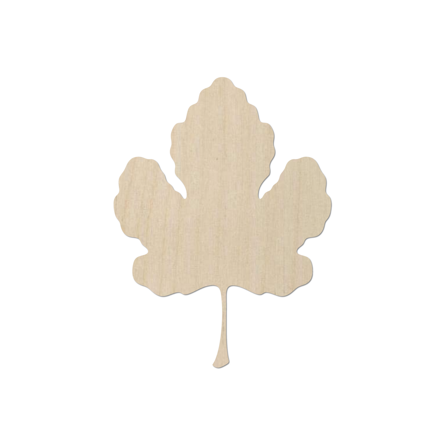 Wooden Fig Leaf Shape- DIY Craft