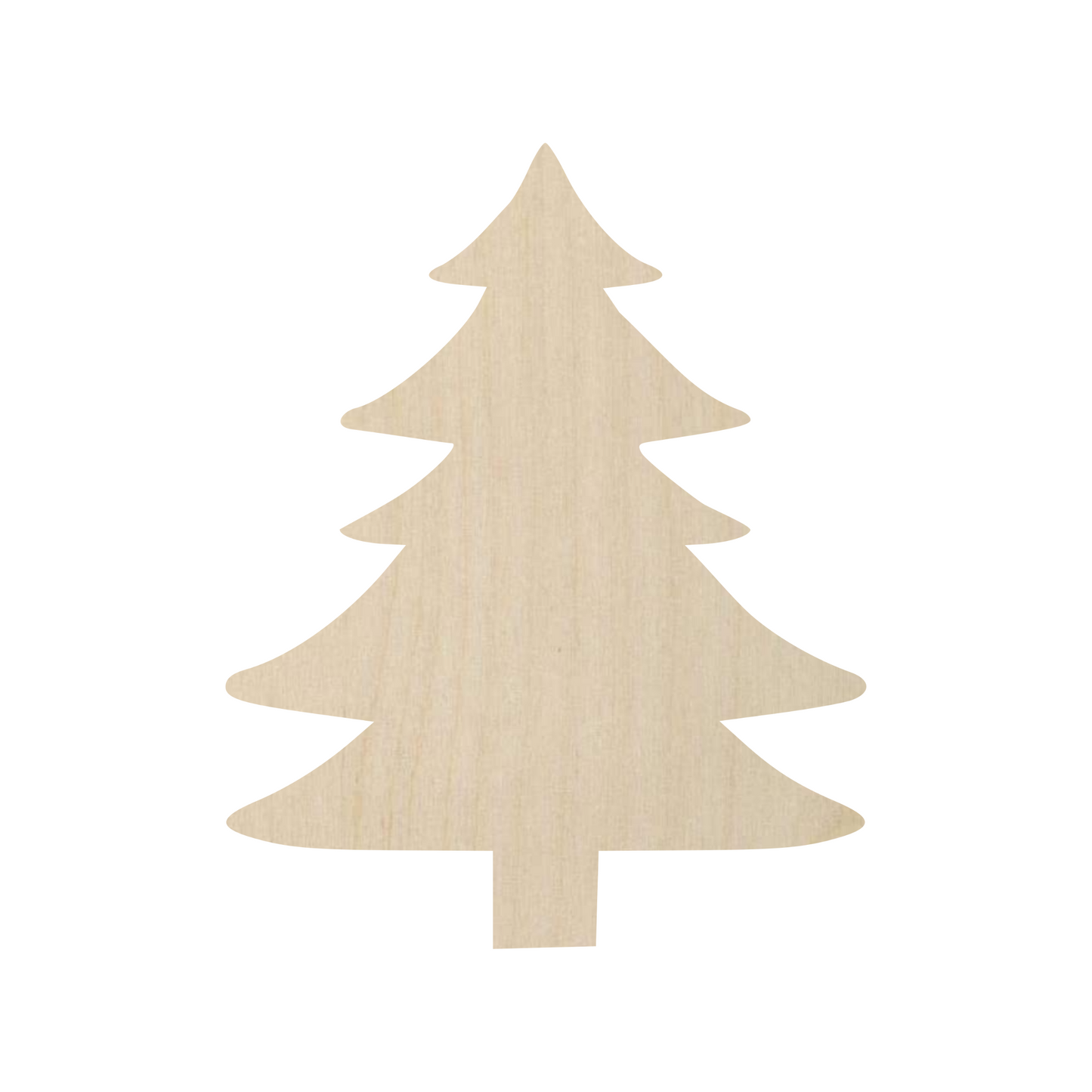 Wooden Christmas Tree Shape- DIY Craft