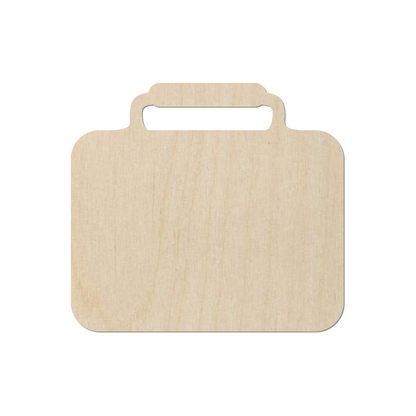 Wooden Lunch Box Shape - DIY Craft