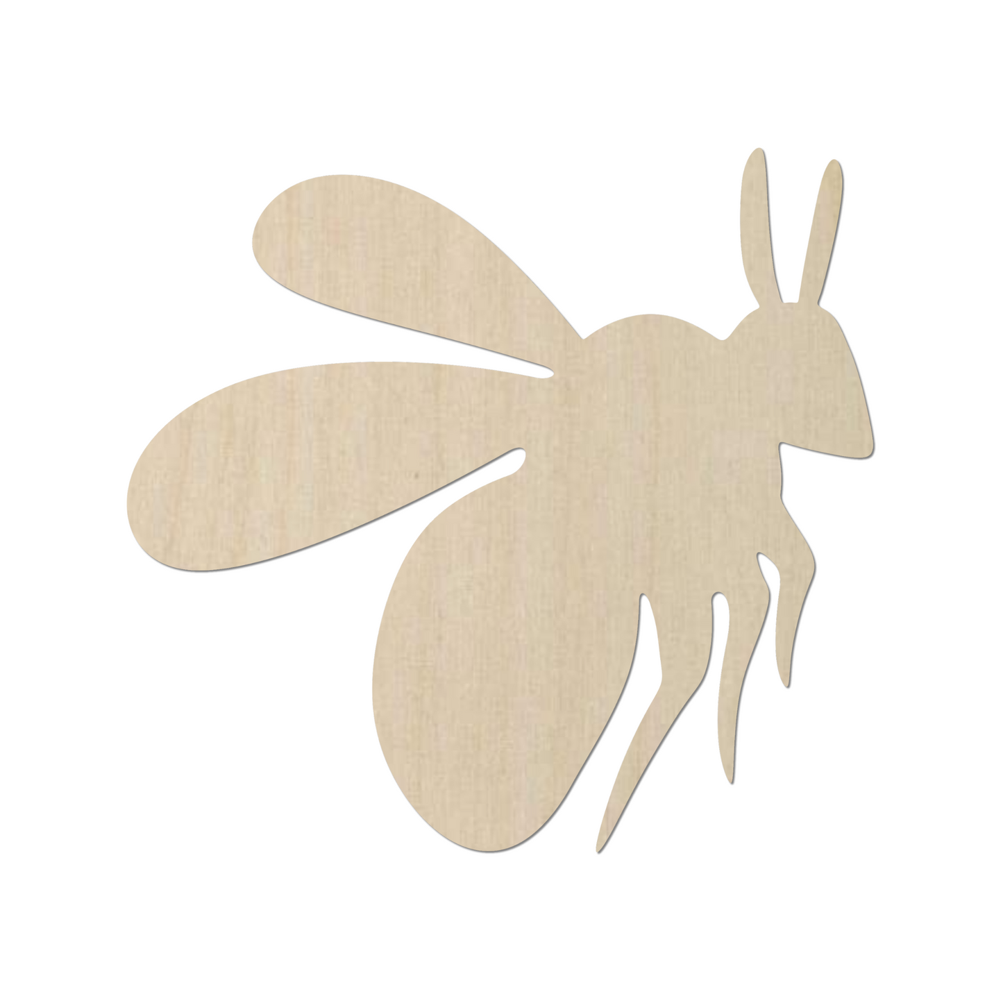 Wooden Bumble Bee Shape - DIY Craft