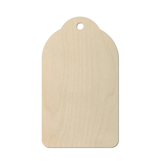 Wooden Gift Tag Shape- DIY Craft