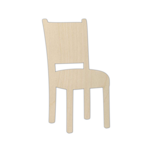 Wooden Chair Shape - DIY Craft