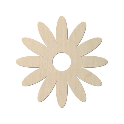 Wooden Daisy Shape - DIY Craft