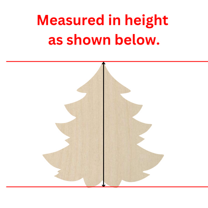 Wooden Christmas Tree Shape- DIY Craft