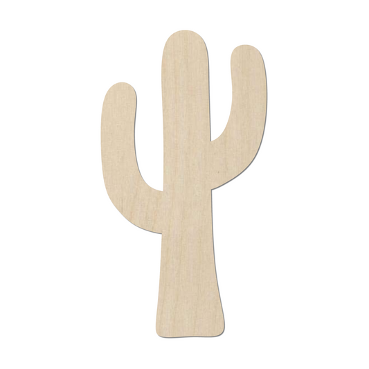 Wooden Cactus Shape- DIY Craft