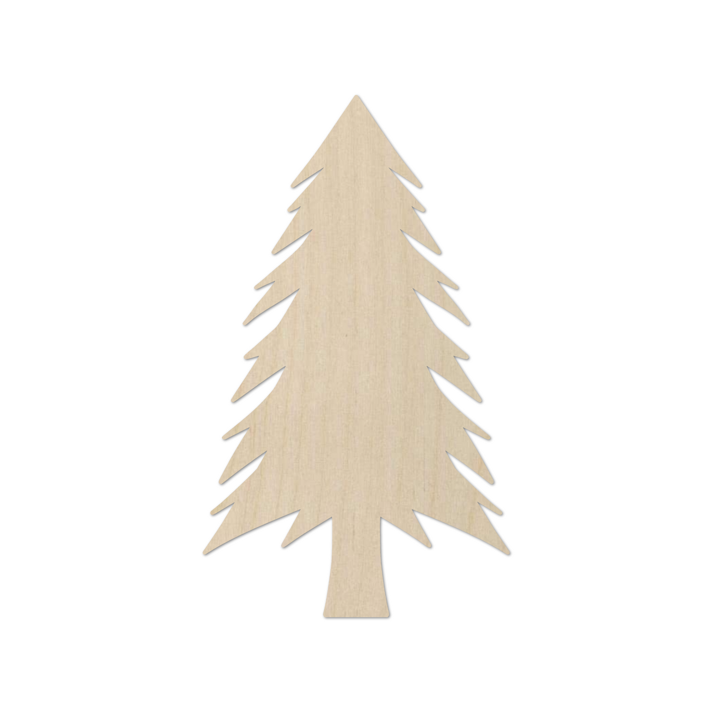 Wooden Christmas Tree Shape- DIY Craft