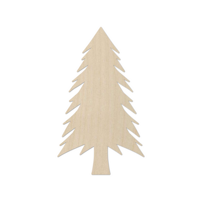 Wooden Christmas Tree Shape- DIY Craft