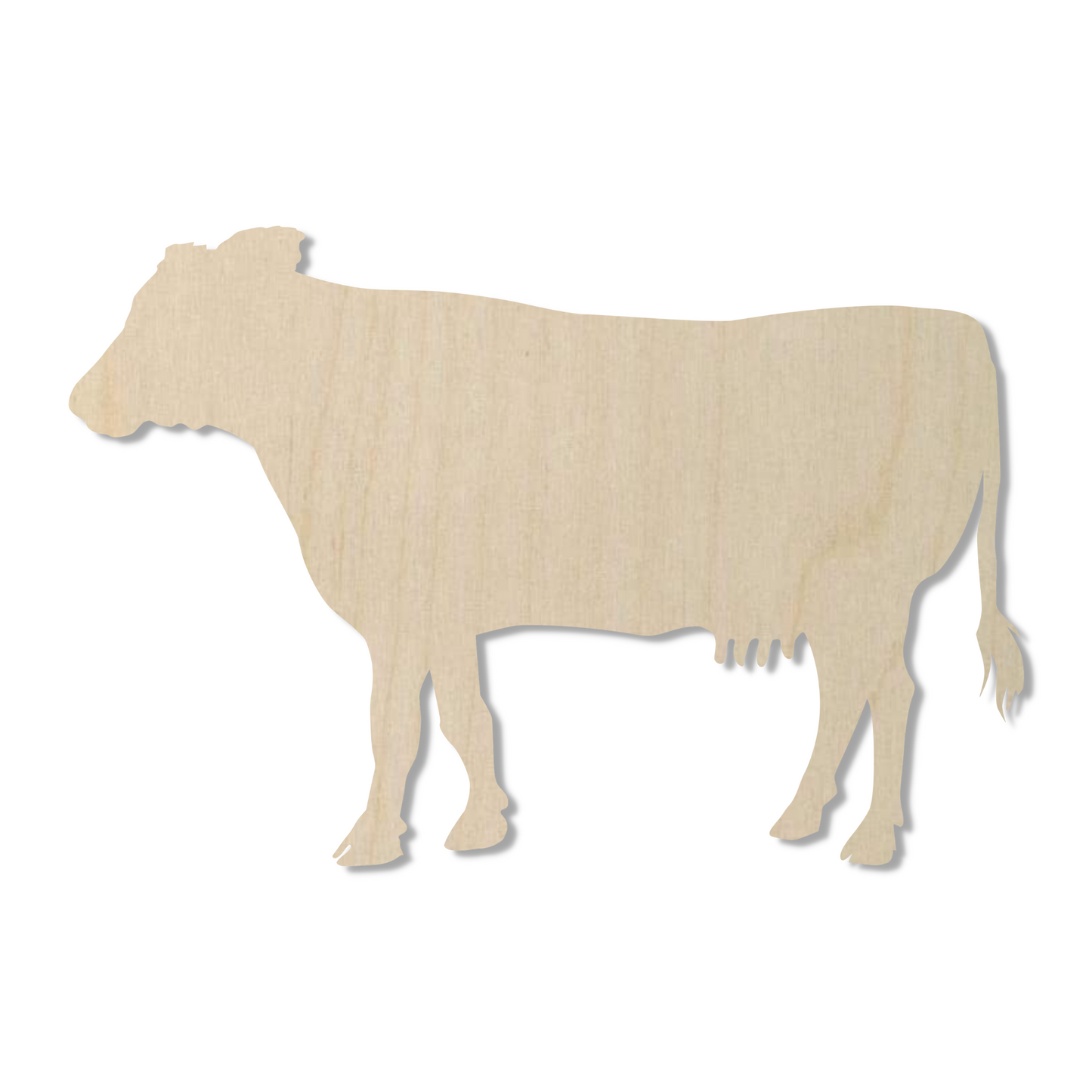 Wooden Cow Shape- DIY Craft