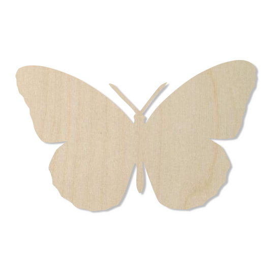 Wooden Butterfly Shape- DIY Craft