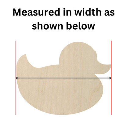 Wooden Duck Shape  - DIY Craft