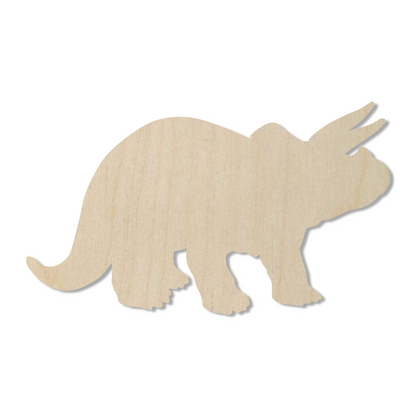 Wooden Dinosaur Shape  - DIY Craft