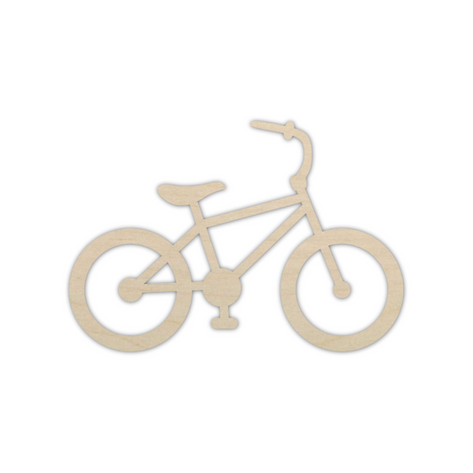 Wooden Bicycle Shape  - DIY Craft