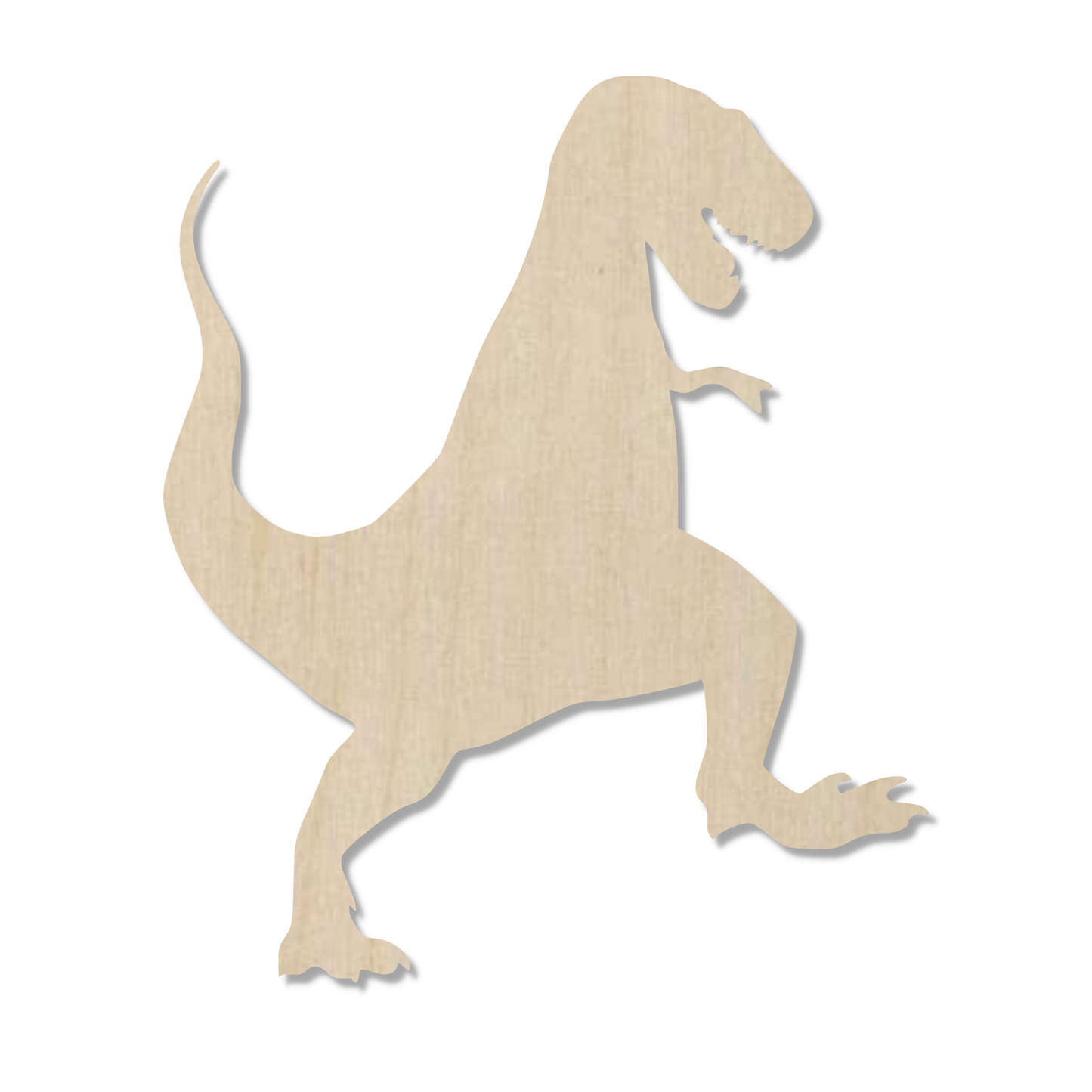 Wooden Dinosaur Shape   - DIY Craft