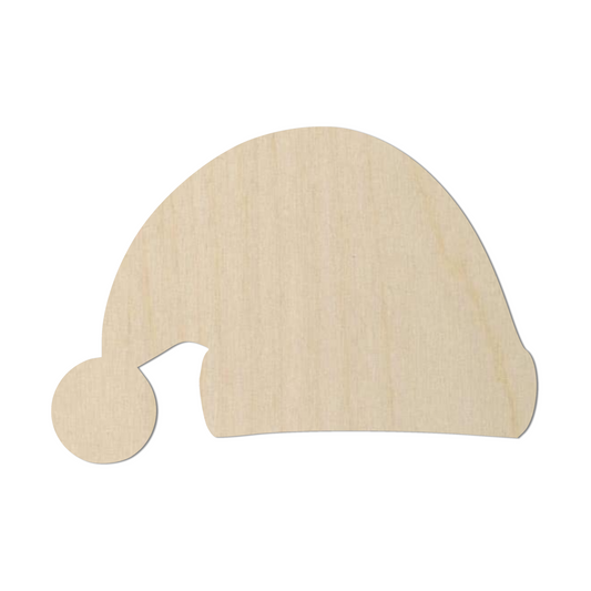 Wooden Santa Hat Shape- DIY Craft